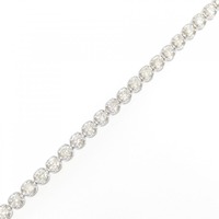 K18WG ダイヤモンド ブレスレット 3.00CT