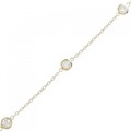 K18YG ダイヤモンド ブレスレット 0.40CT