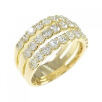 K18YG ダイヤモンド リング 2.00CT