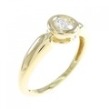 750YG ダイヤモンド リング 0.24CT