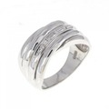 K18WG ダイヤモンド リング 0.02CT