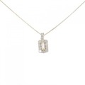 K18YG ダイヤモンド ネックレス 0.14CT