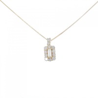 K18YG ダイヤモンド ネックレス 0.14CT