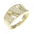 K18YG ダイヤモンド リング 0.30CT