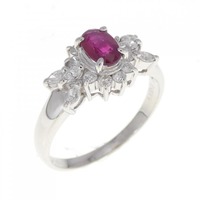 PT ルビー リング 0.56CT