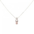 K18PG インペリアルトパーズ ネックレス 0.57CT