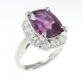 PT ガーネット リング 4.61CT