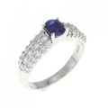 PT サファイヤ リング 0.57CT