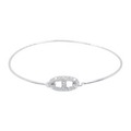 エルメス ダイヤモンド バングル 0.32CT