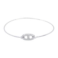 エルメス ダイヤモンド バングル 0.32CT