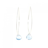 シェイスビー ブルートパーズ ピアス