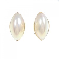 K18YG マベパール イヤリング