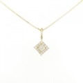 K18YG ダイヤモンド ネックレス 0.20CT