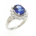 PT サファイヤ リング 2.50CT