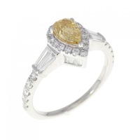 PT ダイヤモンド リング 0.706CT FDBOY I1 ペアシェイプ