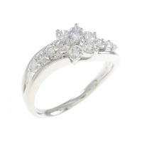PT フラワー ダイヤモンド リング 0.50CT