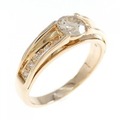 K18PG ダイヤモンド リング 0.508CT