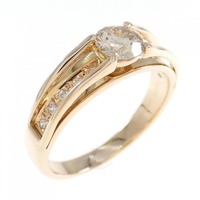 K18PG ダイヤモンド リング 0.508CT
