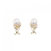 K18YG アコヤパール イヤリング 8.3mm