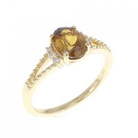 K18YG スフェーン リング 0.70CT