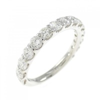 PT ハーフエタニティ ダイヤモンド リング 1.00CT