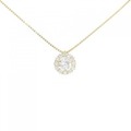 【新品】K18YG ダイヤモンド ネックレス 0.269CT E SI2 Good