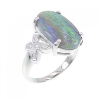 PT ブラックオパール リング 3.48CT