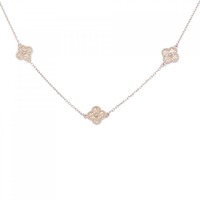 ヴァンクリーフ&アーペル スウィート アルハンブラ 16モチーフ ネックレス