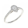 ティファニー ソレスト リング 0.18CT E VVS1 3EXT