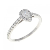 ティファニー ソレスト リング 0.18CT E VVS1 3EXT