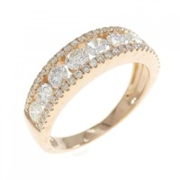K18PG ダイヤモンド リング 1.09CT