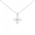 PT フラワー ダイヤモンド ネックレス 1.00CT