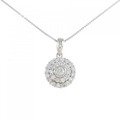PT ダイヤモンド ネックレス 0.08CT