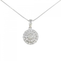 PT ダイヤモンド ネックレス 0.08CT