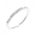 K18WG ダイヤモンド リング 0.30CT