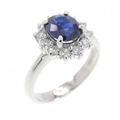 PT サファイヤ リング 1.09CT