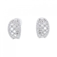 クイーン ダイヤモンド イヤリング 1.75CT