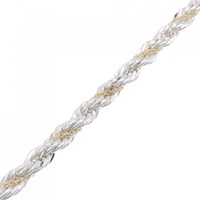ティファニー 925/750YG ブレスレット