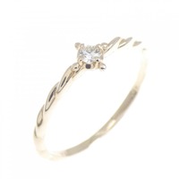 K10YG ダイヤモンド リング 0.04CT