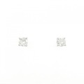 PT ソリティア ダイヤモンド ピアス 0.30CT