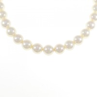 シルバークラスプ アコヤパール ネックレス 7.5-8mm