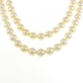 シルバークラスプ アコヤパール ネックレス 8-8.5mm