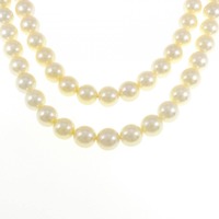 シルバークラスプ アコヤパール ネックレス 8-8.5mm