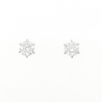 【リメイク】PT/ST ダイヤモンド ピアス 0.405CT 0.424CT D SI1 VG