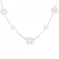 K18WG ネックレス