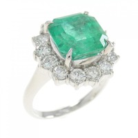 PT エメラルド リング 3.58CT