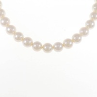 シルバークラスプ アコヤパール ネックレス 7-7.5mm