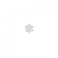 【リメイク】ダイヤモンド ピアス 片耳 0.506CT G I1 Good
