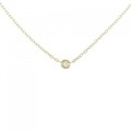 K18YG ダイヤモンド ネックレス 0.03CT