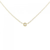 K18YG ダイヤモンド ネックレス 0.03CT